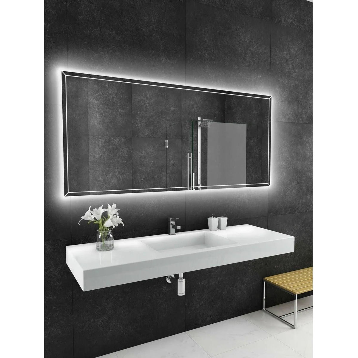 Paris Mirror - Athena LED Mirror - ATHEX70323000 | Montreal Lighting & Hardware