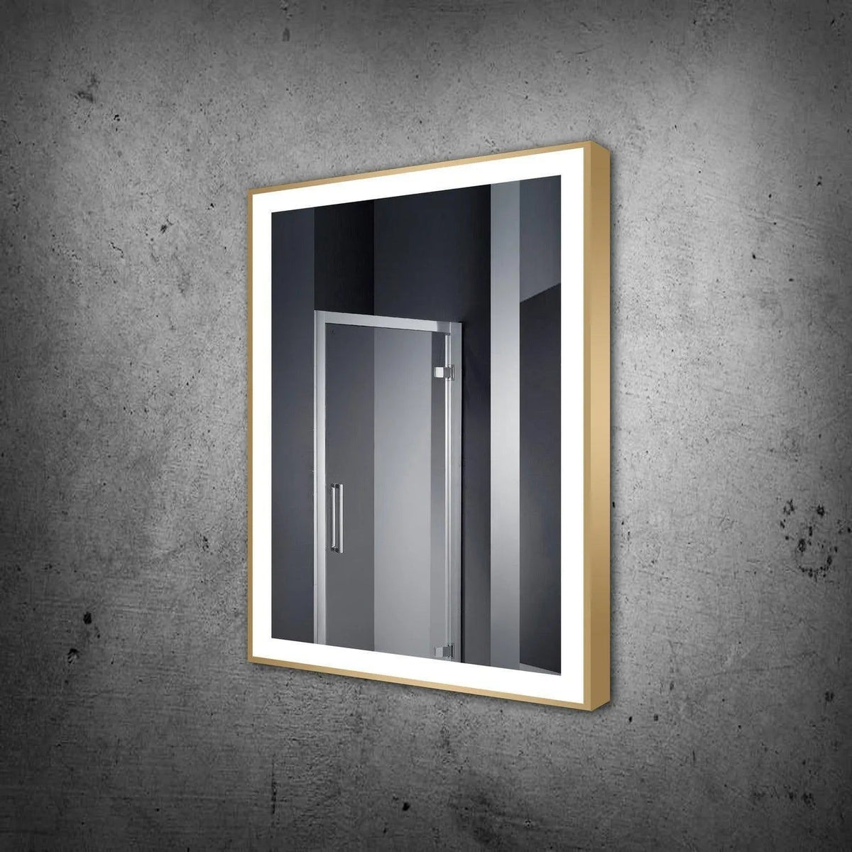 Paris Mirror - Chic LED Mirror - CHICX24323000-GLD | Montreal Lighting & Hardware