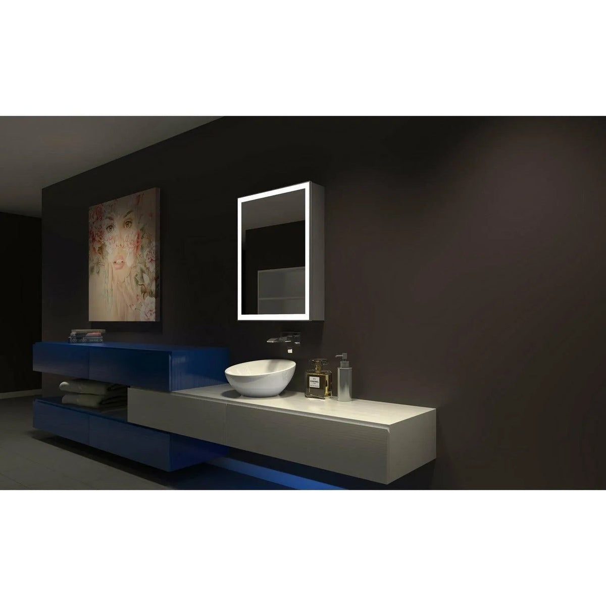 Paris Mirror - Galaxy Cabinet LED Mirror - CGALA24326000 | Montreal Lighting & Hardware