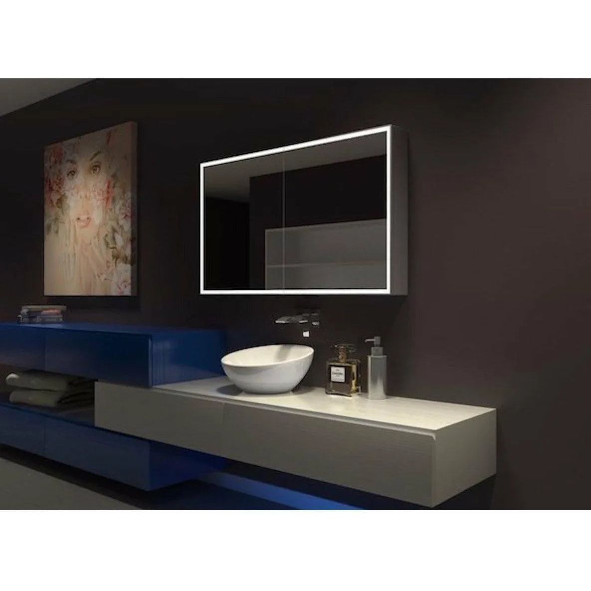 Paris Mirror - Galaxy Cabinet LED Mirror - CGALA48286000 | Montreal Lighting & Hardware