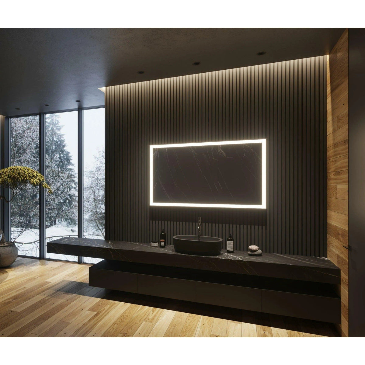 Paris Mirror - Galaxy LED Mirror - GALAX48283000 | Montreal Lighting & Hardware