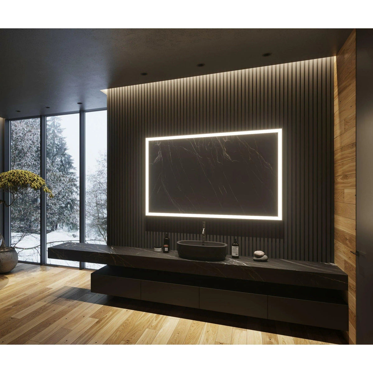 Paris Mirror - Galaxy LED Mirror - GALAX55363000 | Montreal Lighting & Hardware