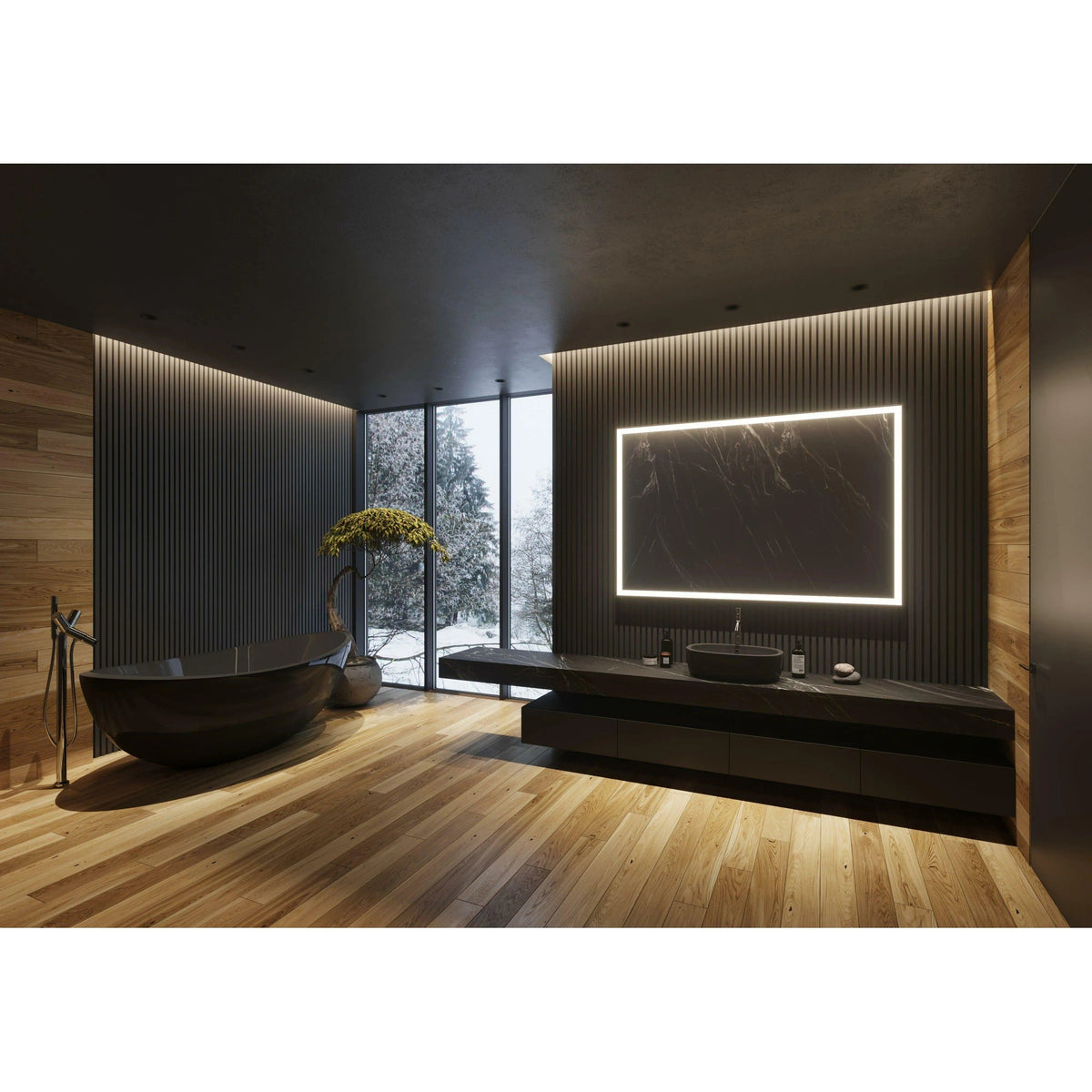 Paris Mirror - Galaxy LED Mirror - GALAX60453000 | Montreal Lighting & Hardware