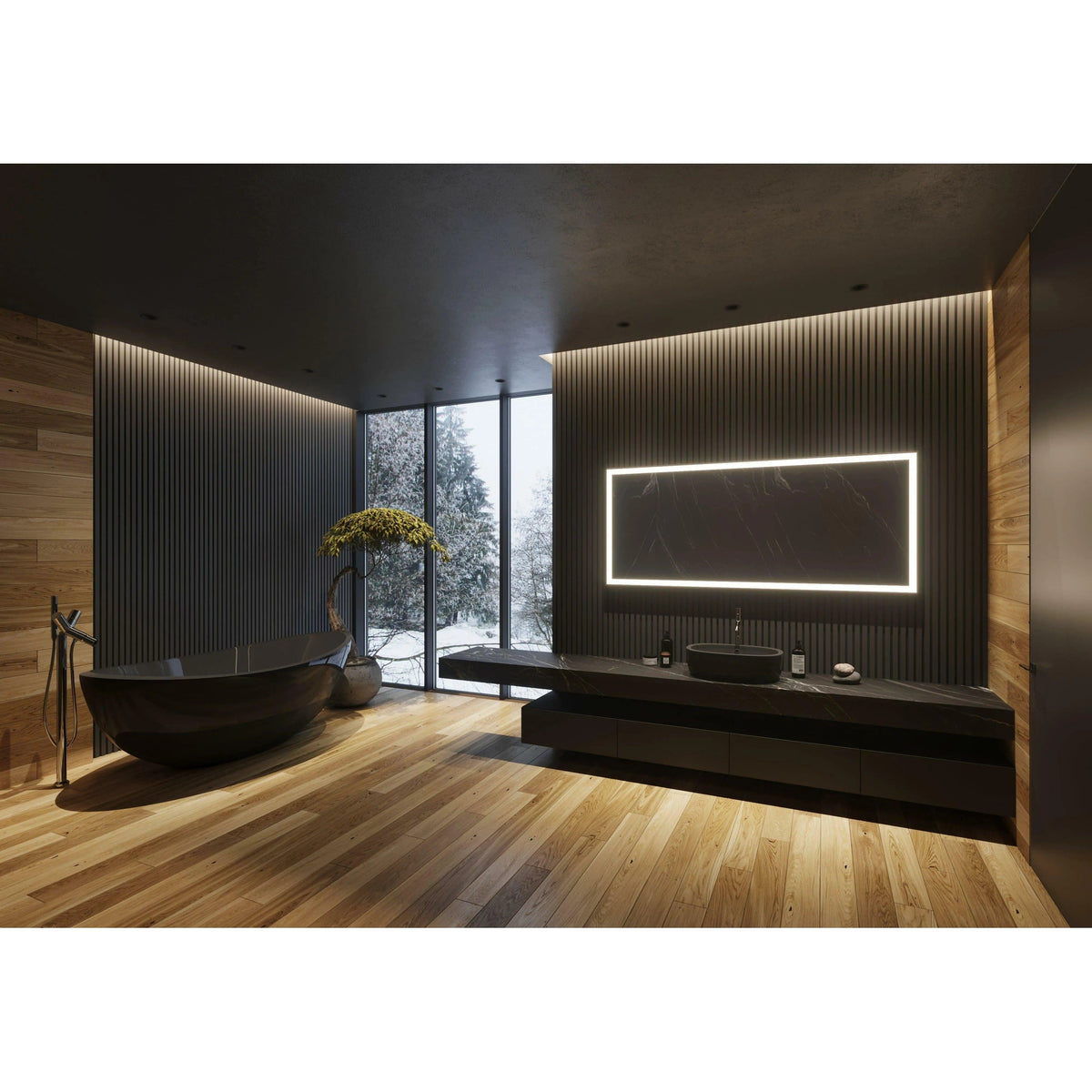 Paris Mirror - Galaxy LED Mirror - GALAX65283000 | Montreal Lighting & Hardware