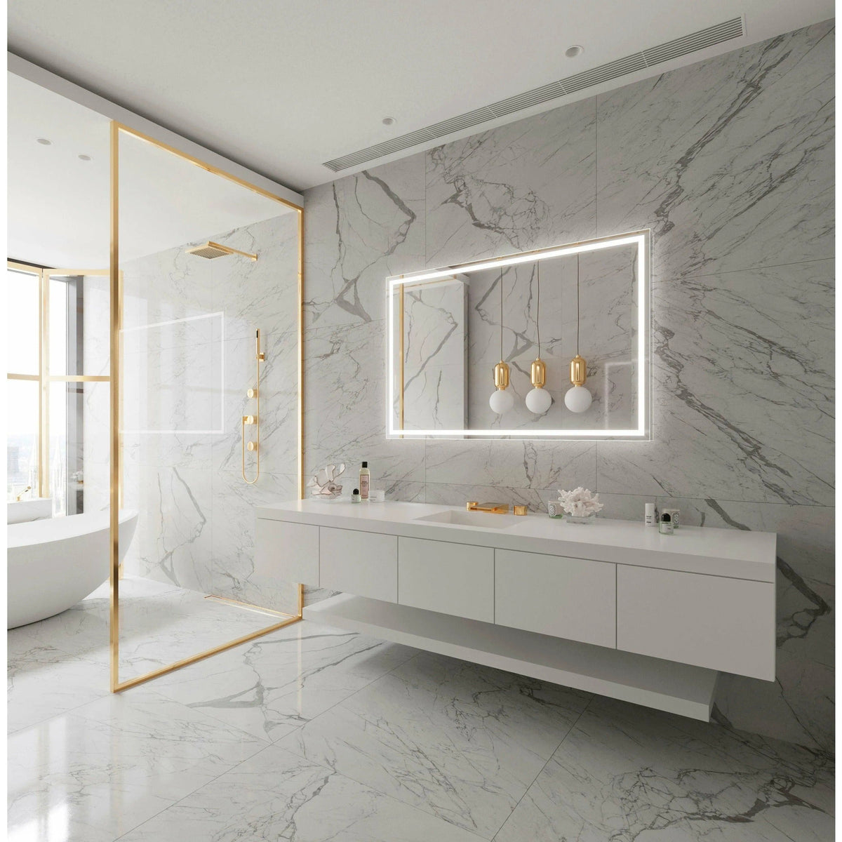 Paris Mirror - Harmony LED Mirror - HARMX20263000 | Montreal Lighting & Hardware