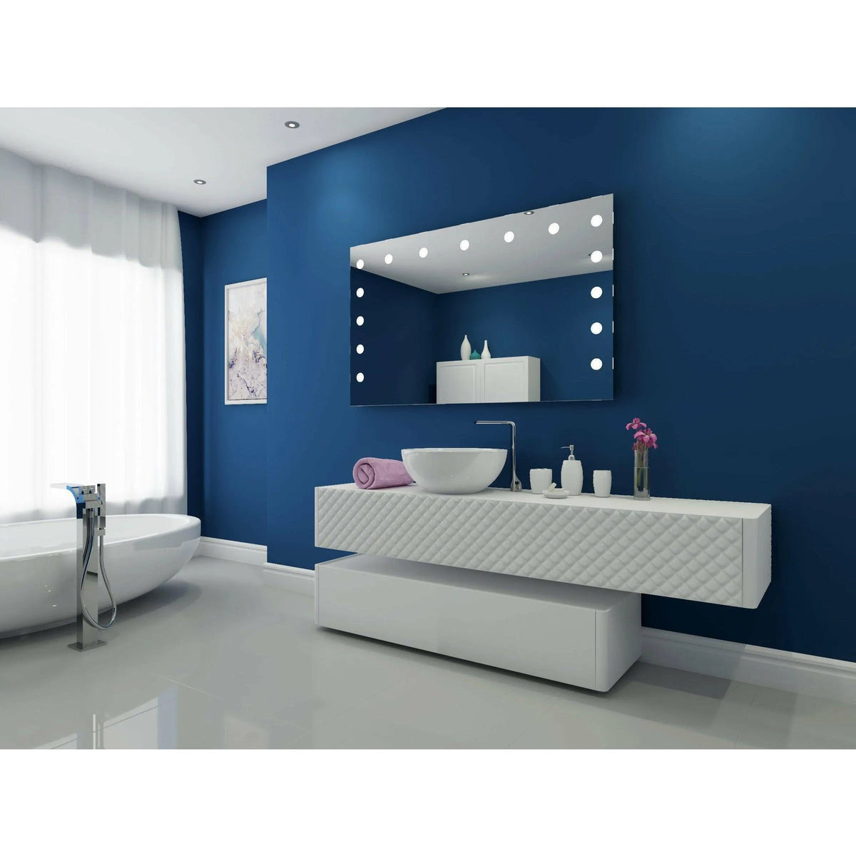 Paris Mirror - Hollywood LED Mirror - HOLLX24363000 | Montreal Lighting & Hardware