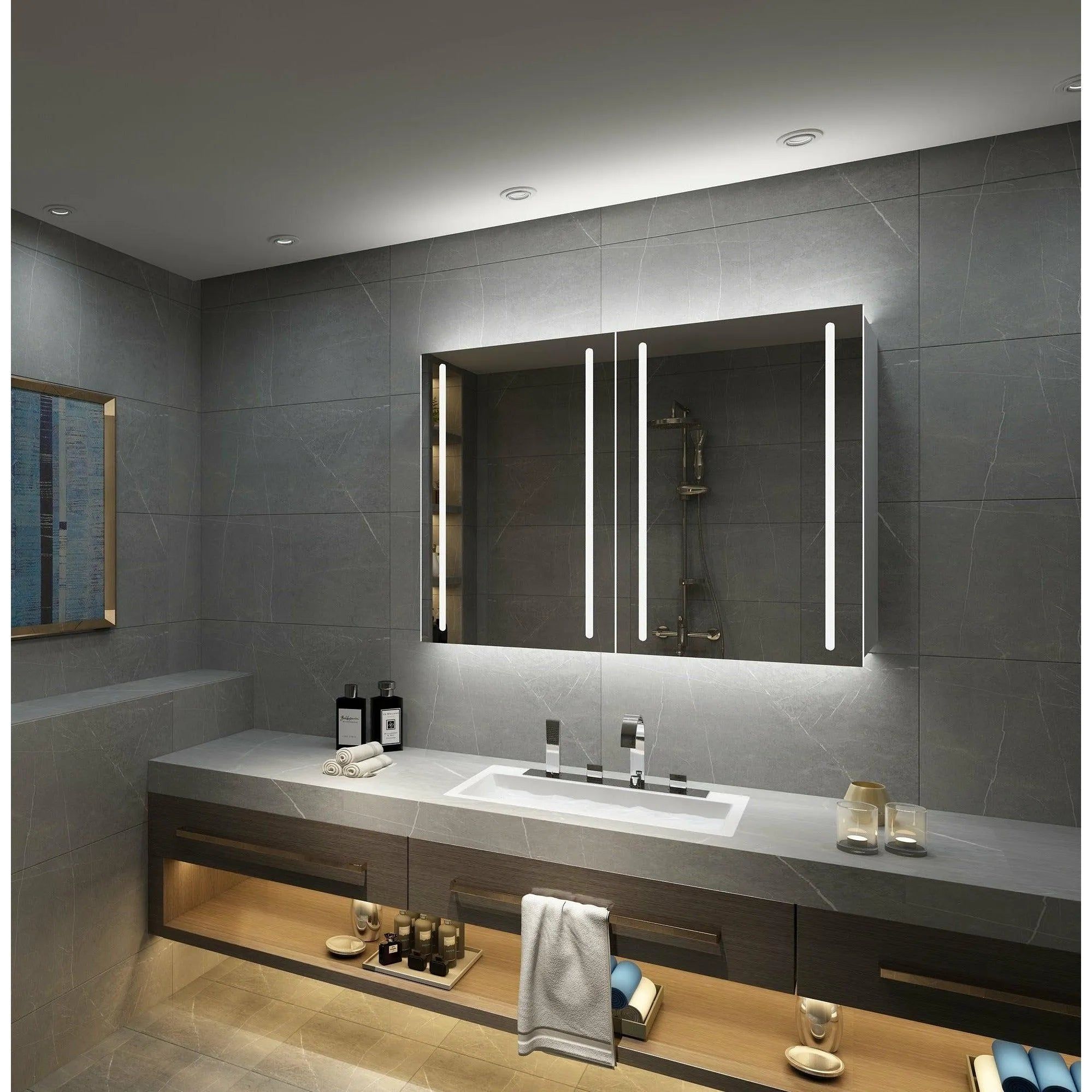 Paris Mirror - Stella Cabinet LED Mirror - CSTEL24363000 | Montreal Lighting & Hardware