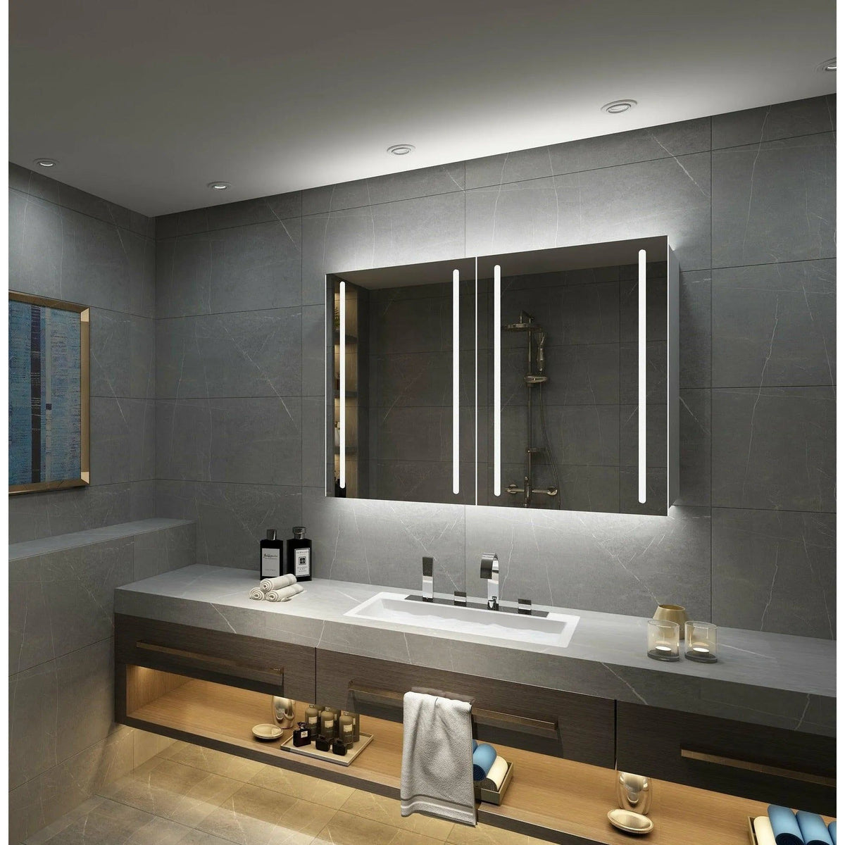 Paris Mirror - Stella Cabinet LED Mirror - CSTEL24363000 | Montreal Lighting & Hardware