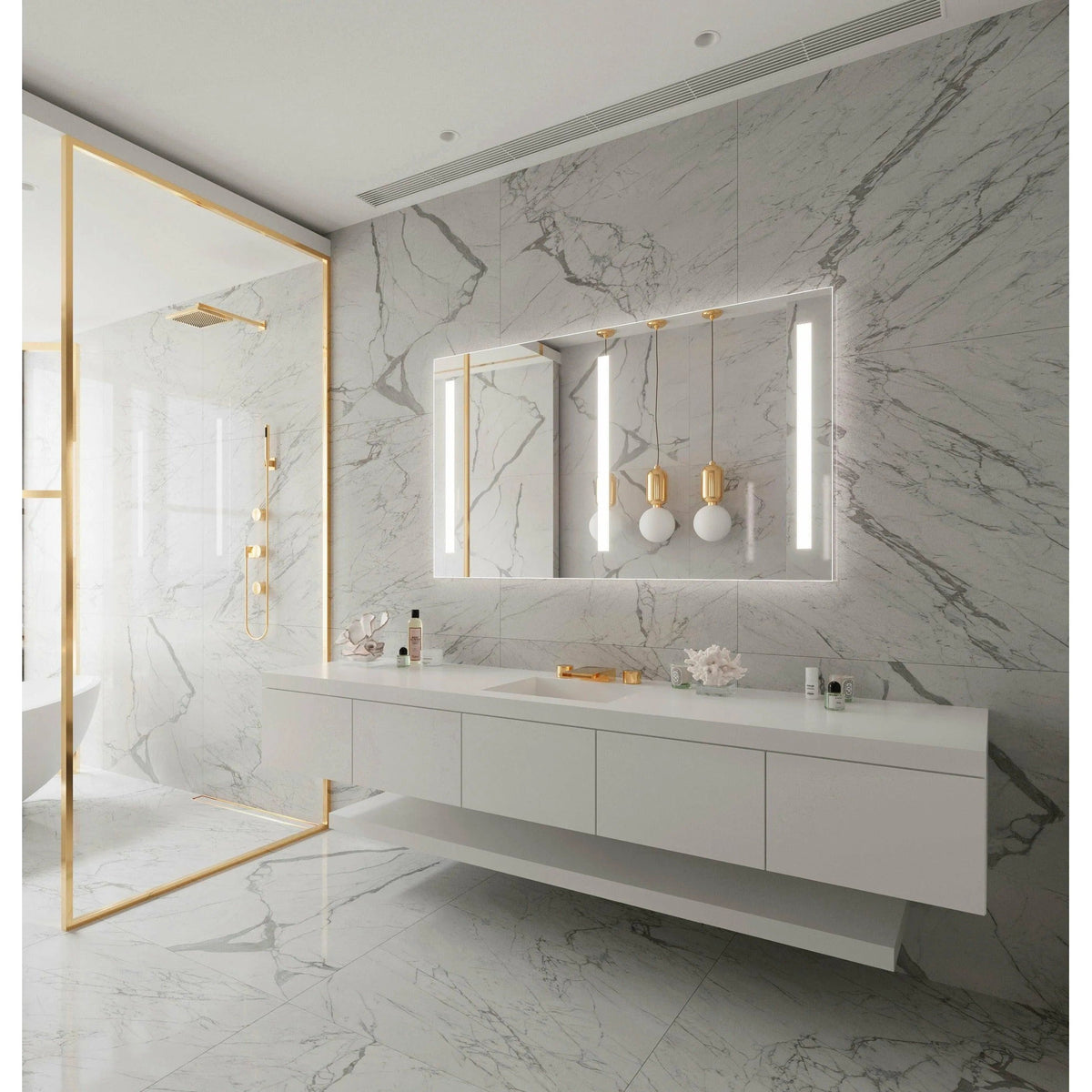 Paris Mirror - Verano LED Mirror - VERAX60353000 | Montreal Lighting & Hardware