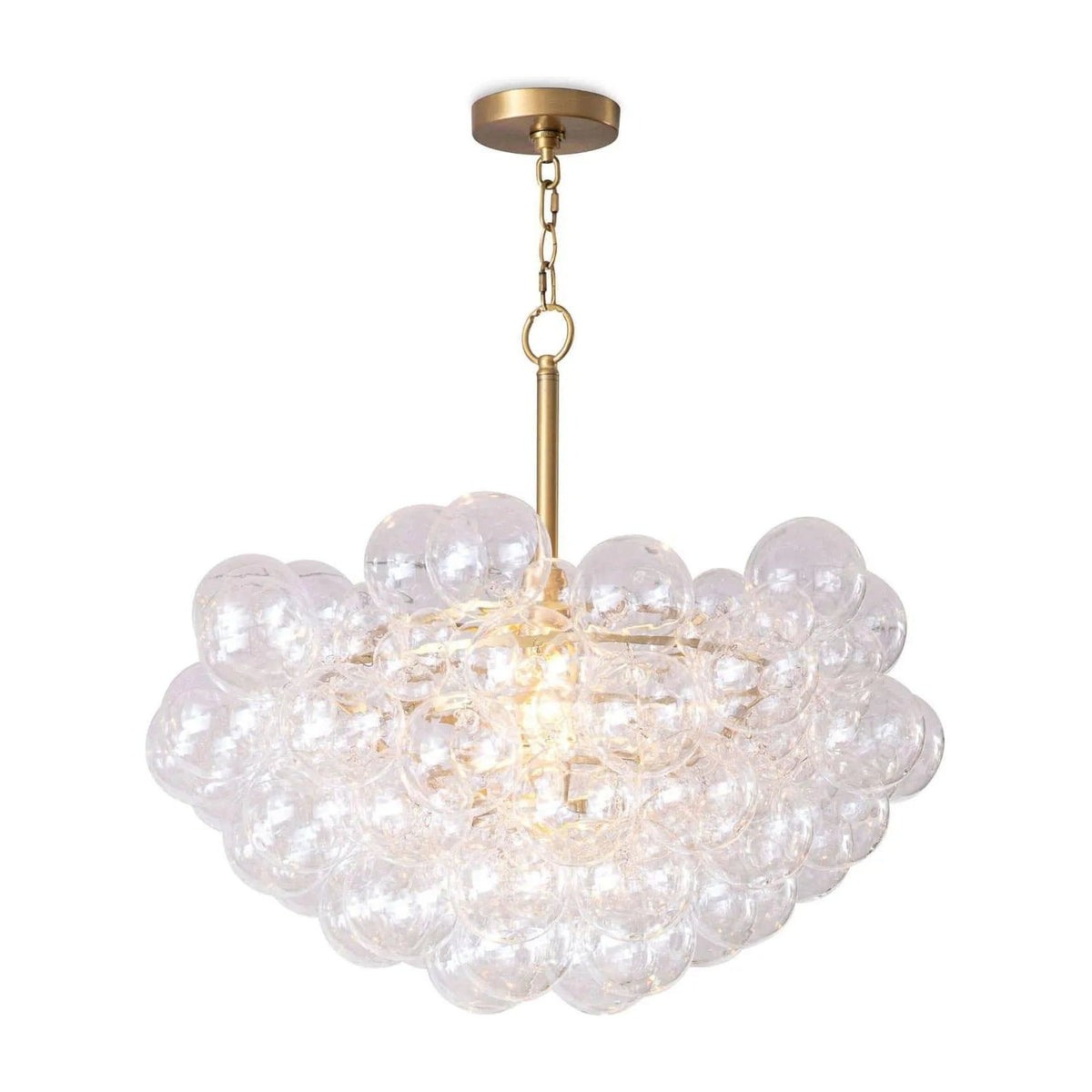 Regina Andrew - Bubbles Chandelier Natural Brass - 16-1044NB | Montreal Lighting & Hardware