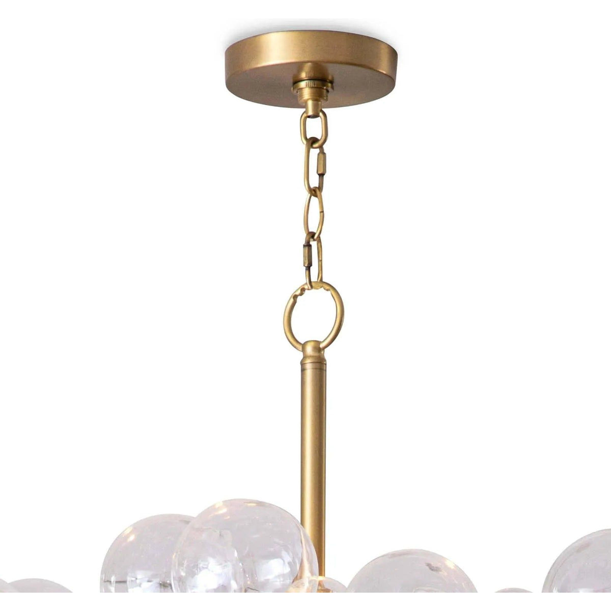 Regina Andrew - Bubbles Chandelier Natural Brass - 16-1044NB | Montreal Lighting & Hardware