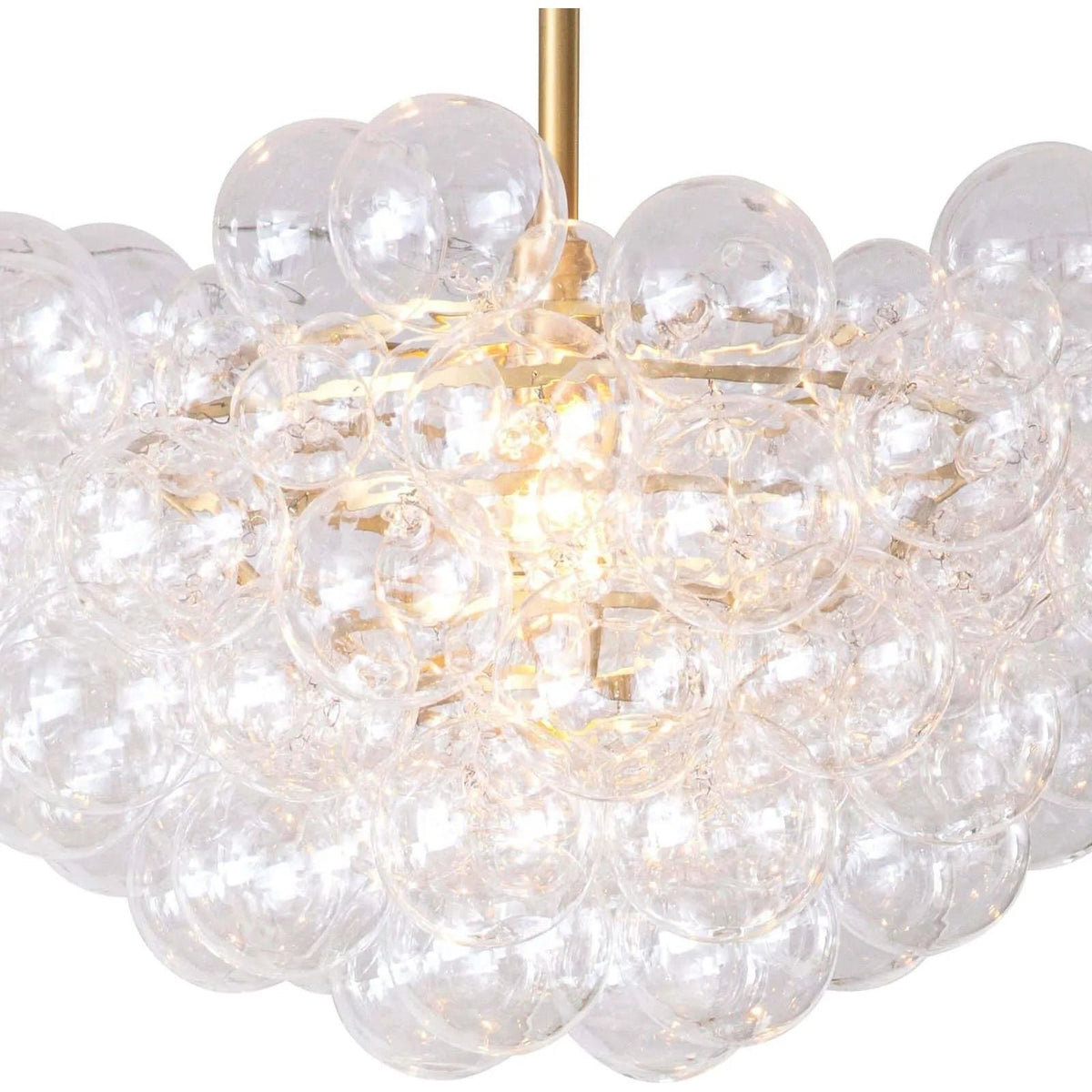 Regina Andrew - Bubbles Chandelier Natural Brass - 16-1044NB | Montreal Lighting & Hardware