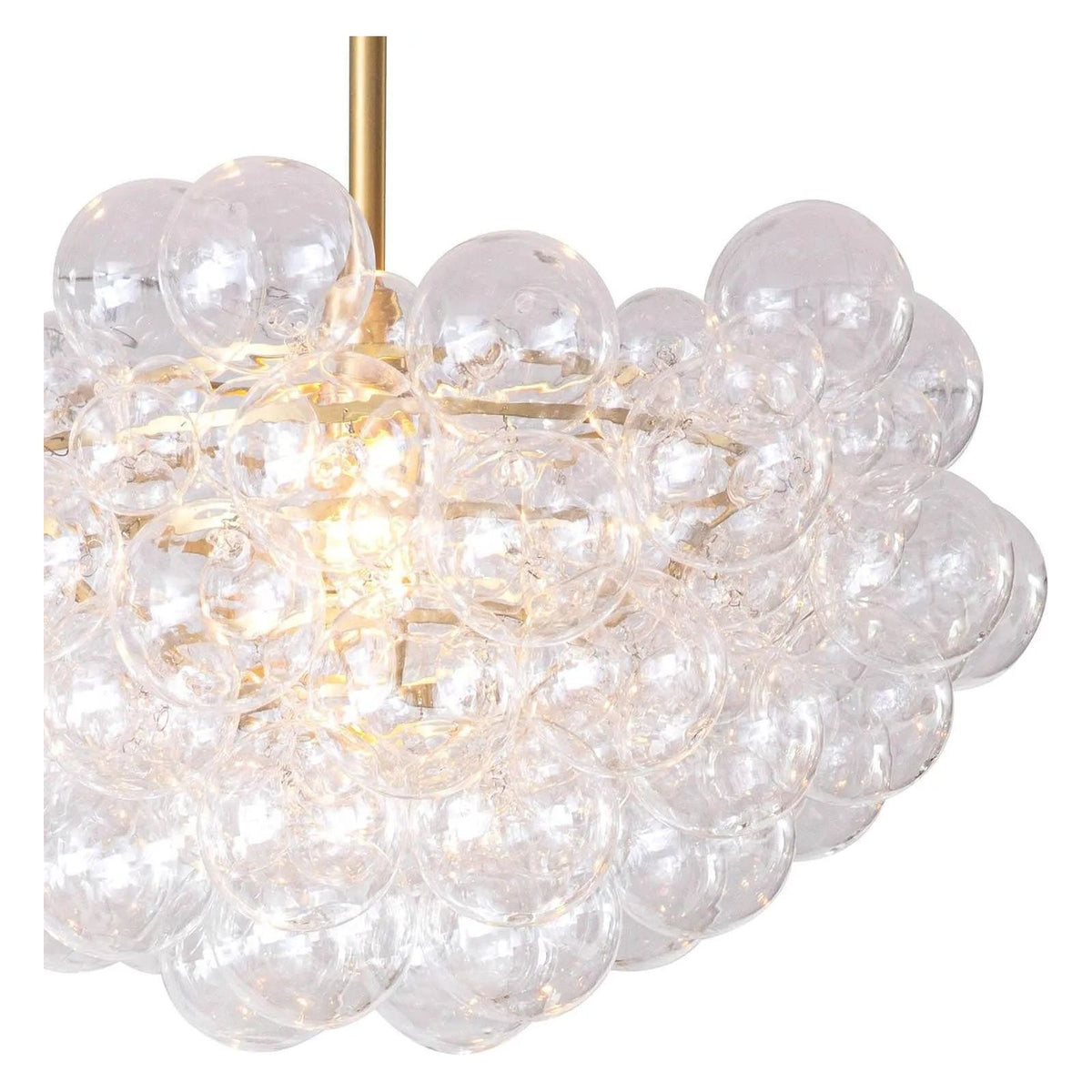 Regina Andrew - Bubbles Chandelier Natural Brass - 16-1044NB | Montreal Lighting & Hardware