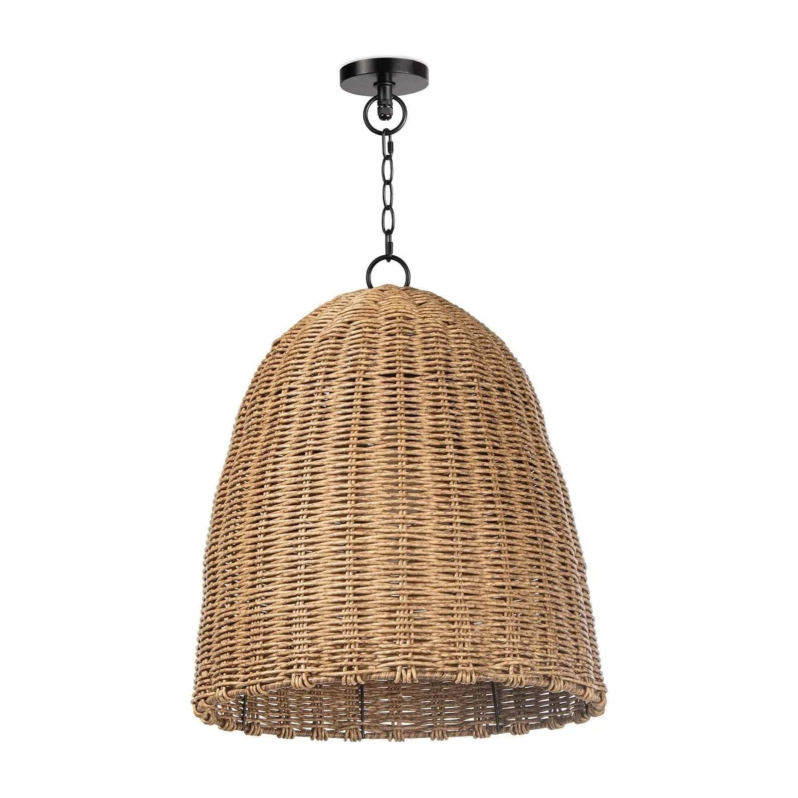 Regina Andrew - Coastal Living Beehive Outdoor Pendant - 17-1001NAT | Montreal Lighting & Hardware