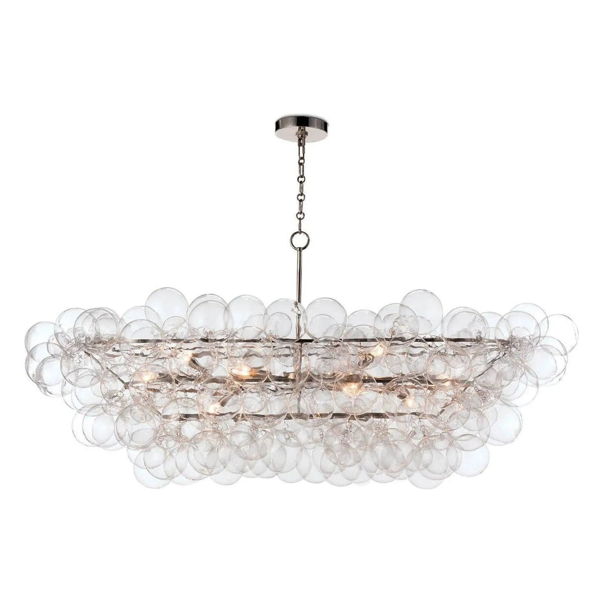 Regina Andrew - Coastal Living Bubbles Linear Chandelier - 16-1381CLR | Montreal Lighting & Hardware