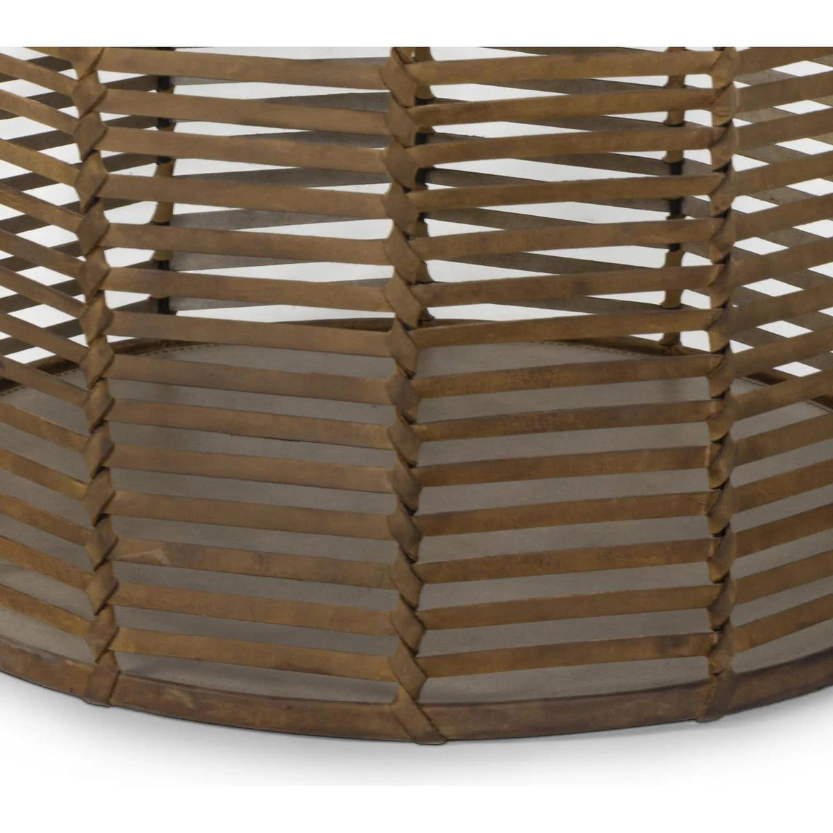 Regina Andrew - Finn Leather Basket - 20-1517 | Montreal Lighting & Hardware