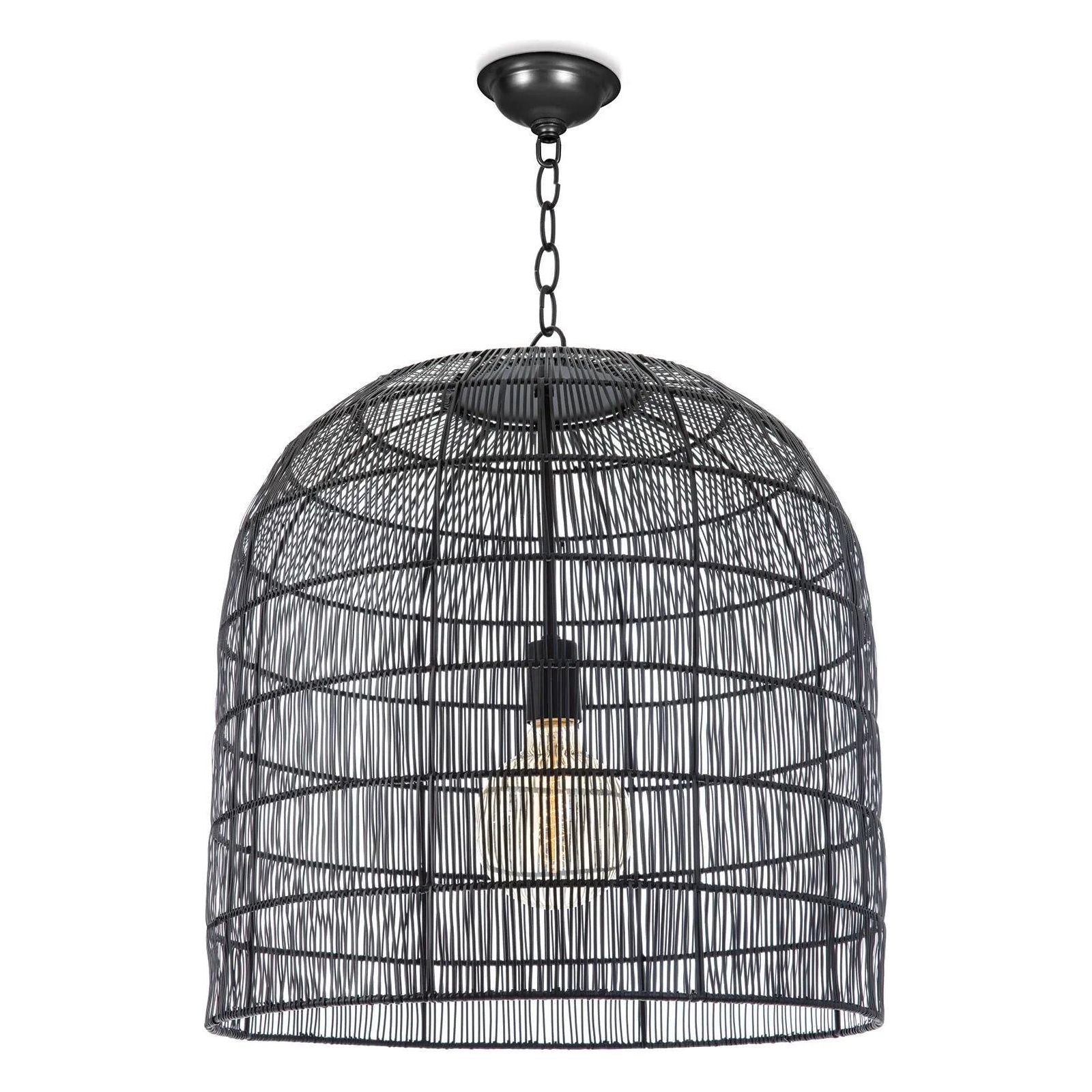 Regina Andrew - Fresco Metal Pendant - 16-1294BLK | Montreal Lighting & Hardware