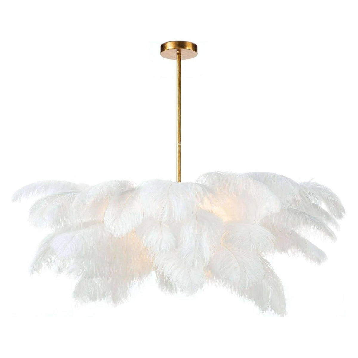 Regina Andrew - Josephine Feather Chandelier - 16-1338 | Montreal Lighting & Hardware