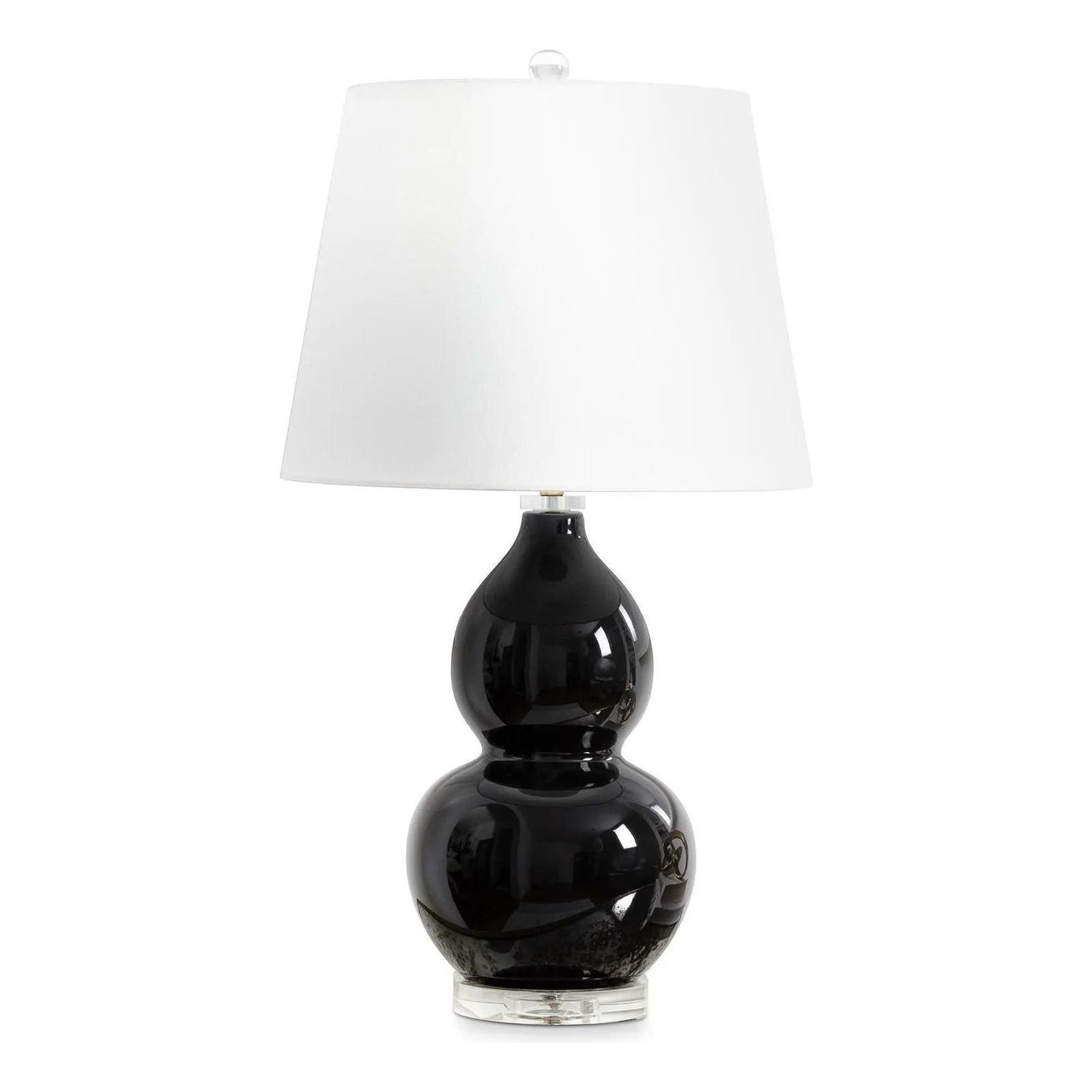 Regina Andrew - June Ceramic Table Lamp - 13-1531BLK | Montreal Lighting & Hardware