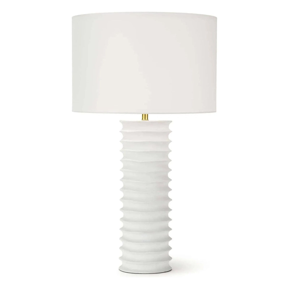 Regina Andrew - Nabu Metal Column Table Lamp - 13-1482WT | Montreal Lighting & Hardware