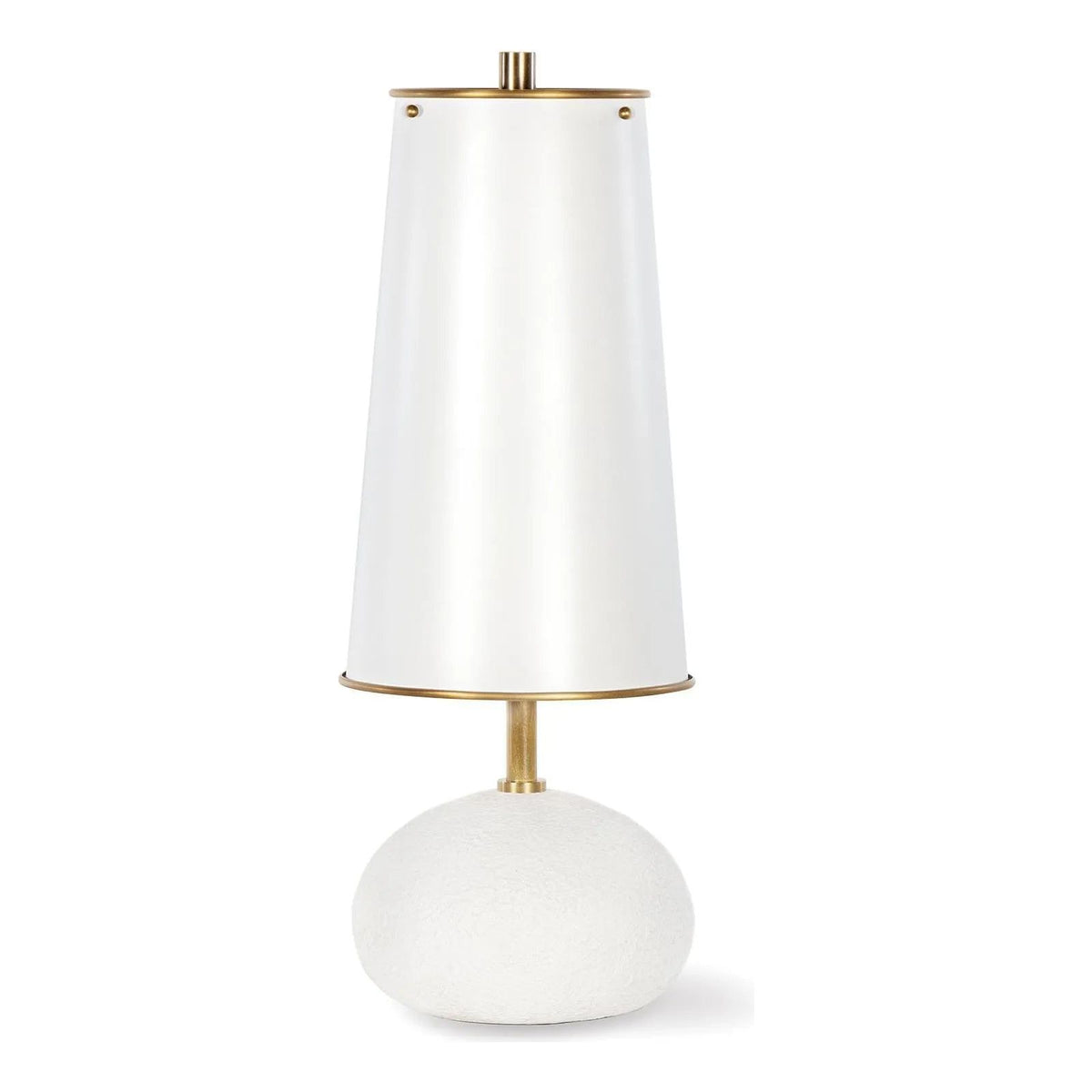 Regina Andrew - Southern Living Hattie Concrete Mini Lamp - 13-1550WT | Montreal Lighting & Hardware