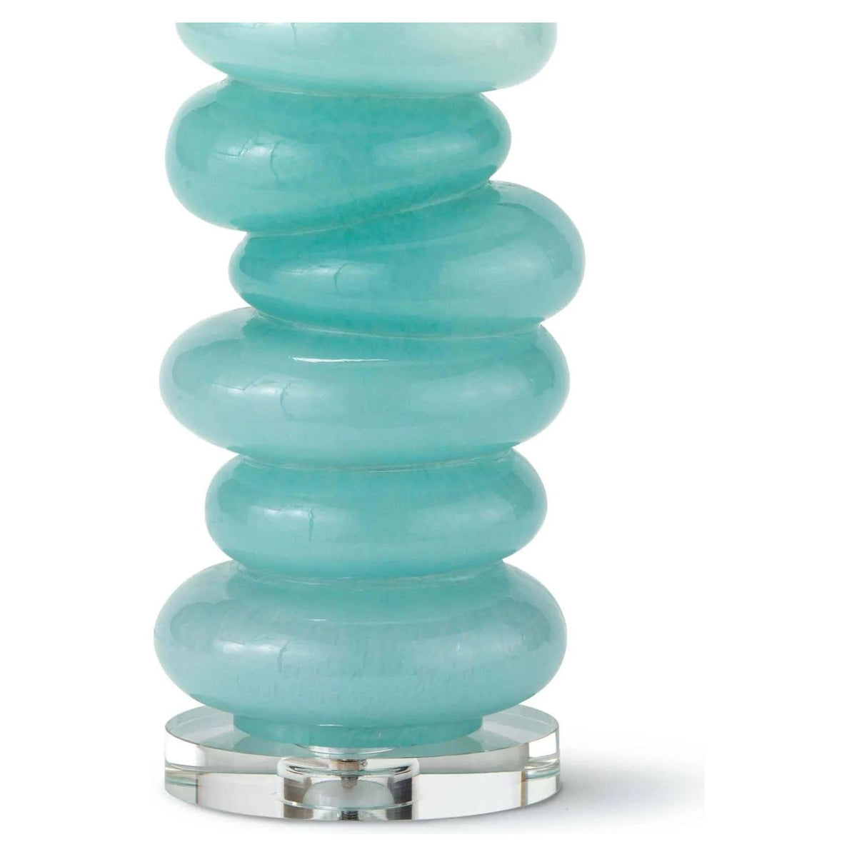 Regina Andrew - Stacked Pebble Glass Table Lamp - 13-1510 | Montreal Lighting & Hardware