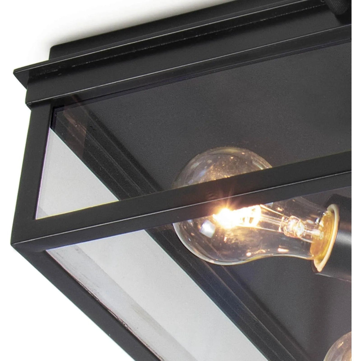 Regina Andrew - Sydney Outdoor Flush Mount - 17-1011BLK | Montreal Lighting & Hardware