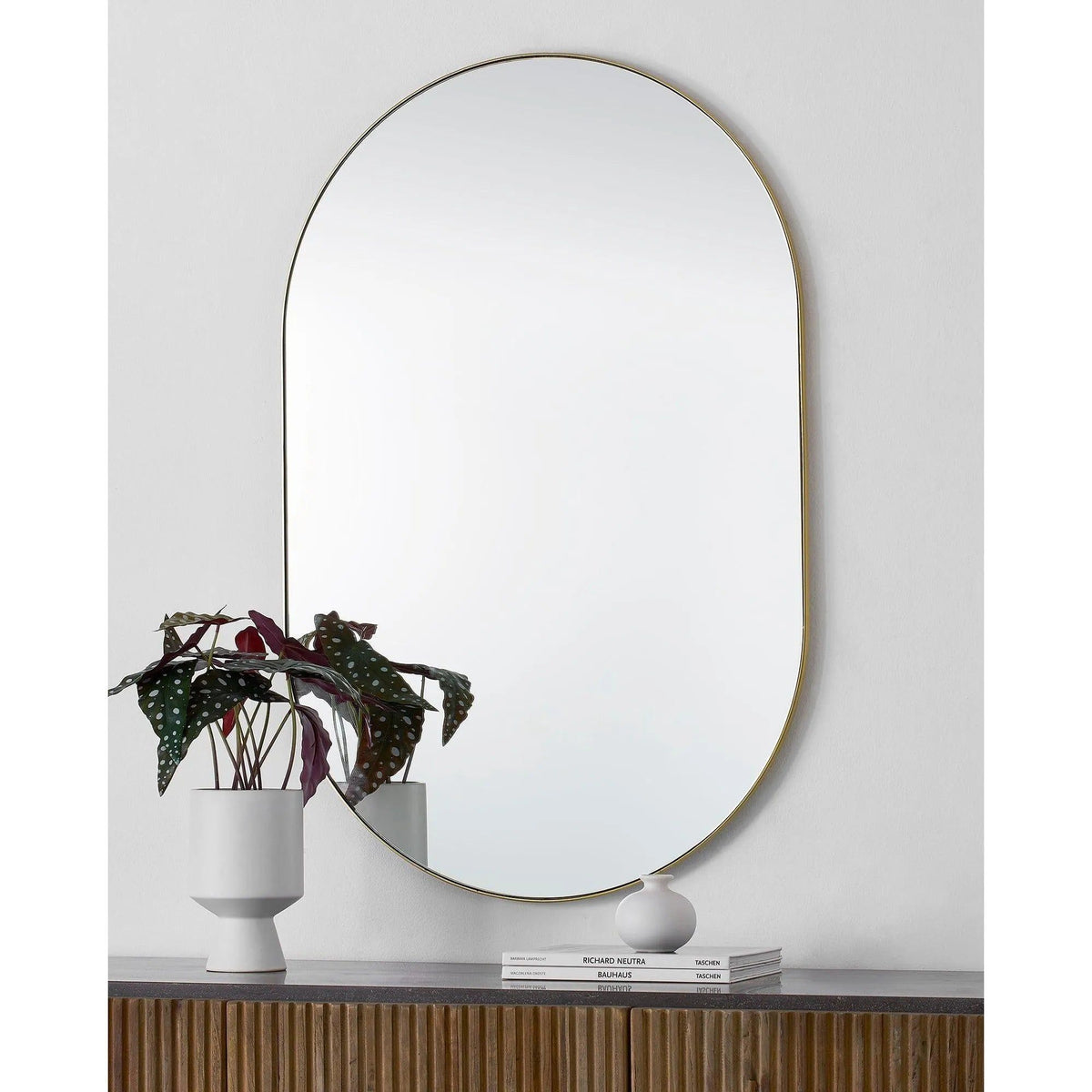 Renwil - Beckah Pill Rectangular Mirror - MT2526 | Montreal Lighting & Hardware