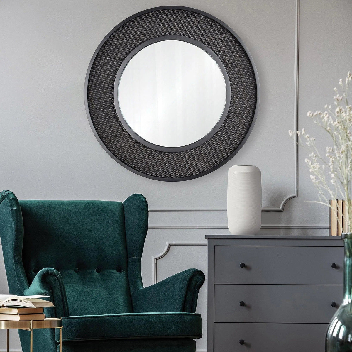 Renwil - Garibaldi Round Mirror - MT2466 | Montreal Lighting & Hardware