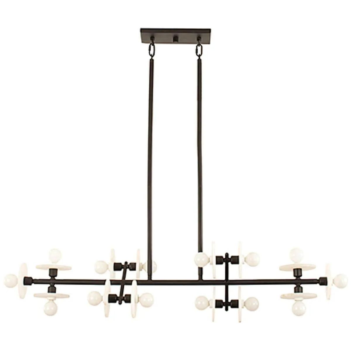 Savoy House - Amani Linear Chandelier - 1-1591-14-38 | Montreal Lighting & Hardware