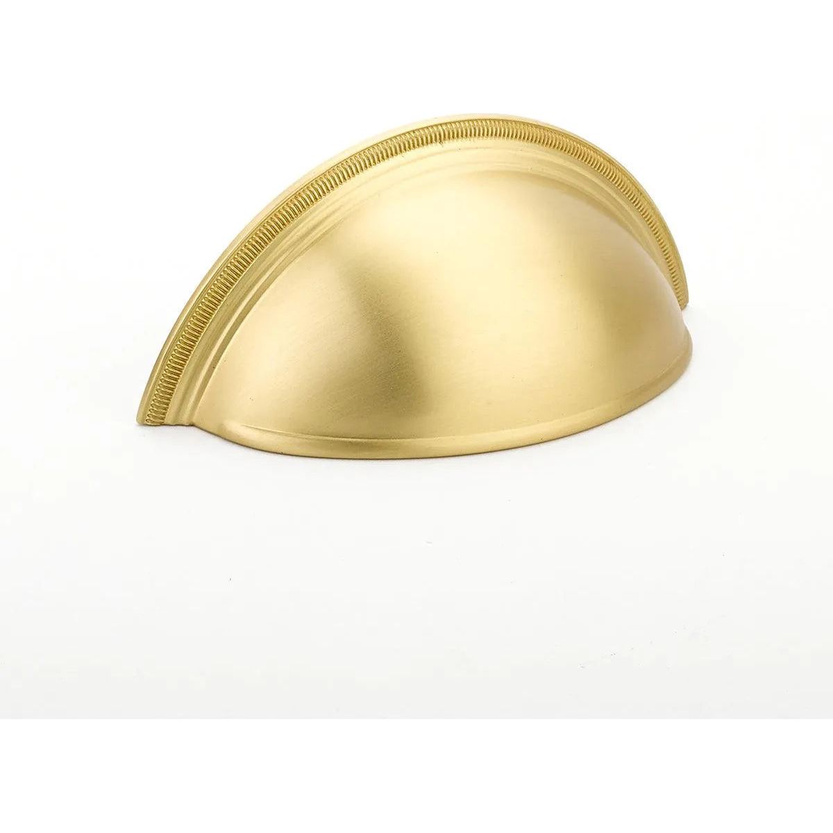 Schaub - Atherton Plain Surface Cup Pull - 575-SB | Montreal Lighting & Hardware