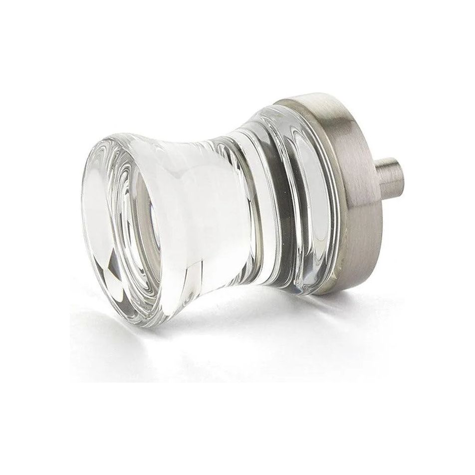 Schaub - City Lights Concave Glass Knob - 76-15 | Montreal Lighting & Hardware