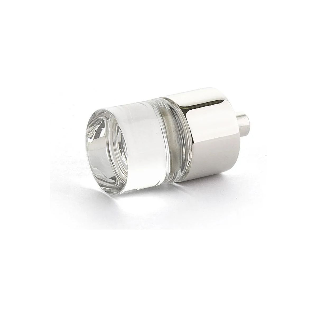 Schaub - City Lights Cylinder Glass Knob - 74-PN | Montreal Lighting & Hardware