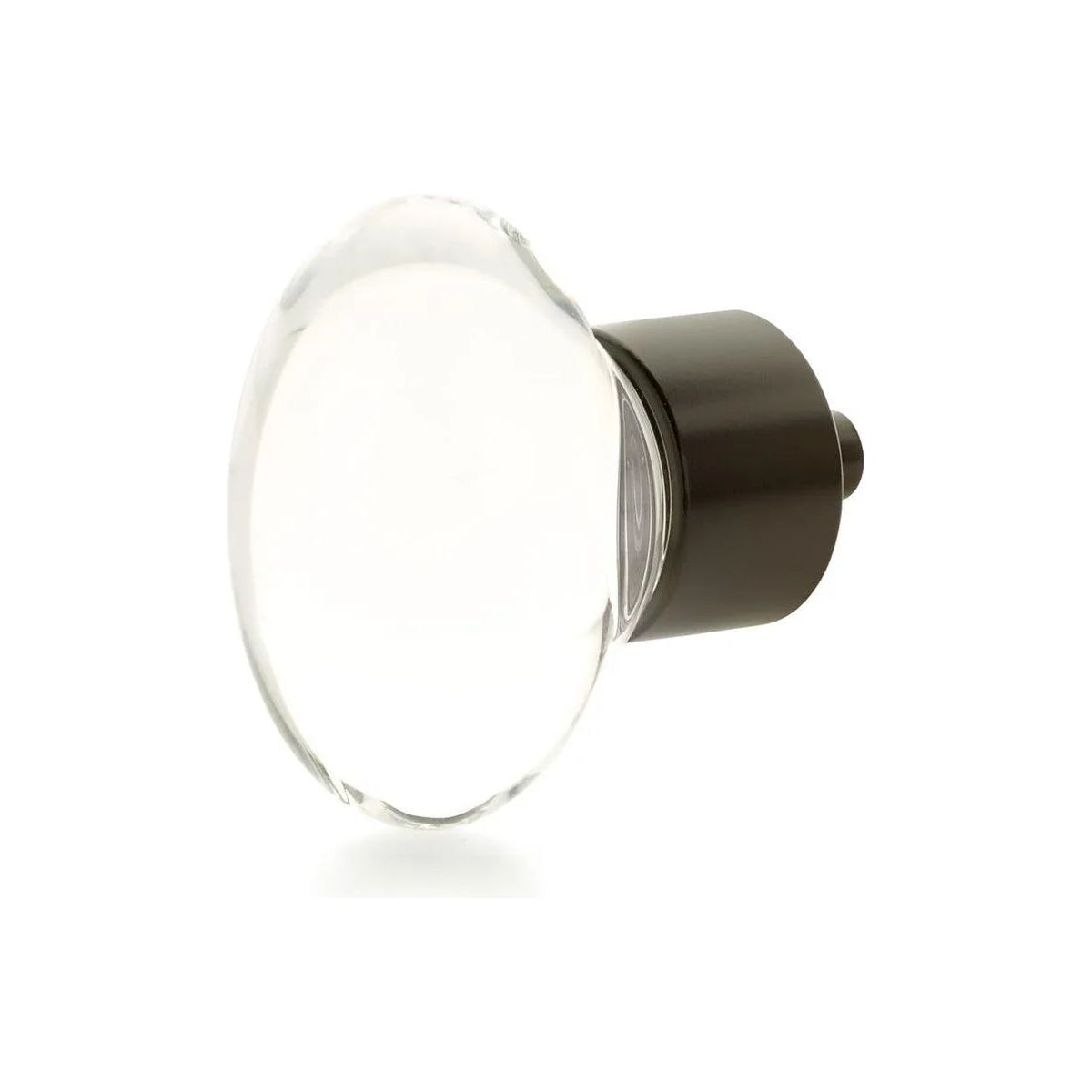 Schaub - City Lights Oval Glass Knob - 60-10B | Montreal Lighting & Hardware