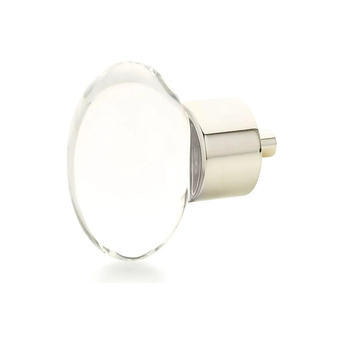 Schaub - City Lights Oval Glass Knob - 60-PN | Montreal Lighting & Hardware