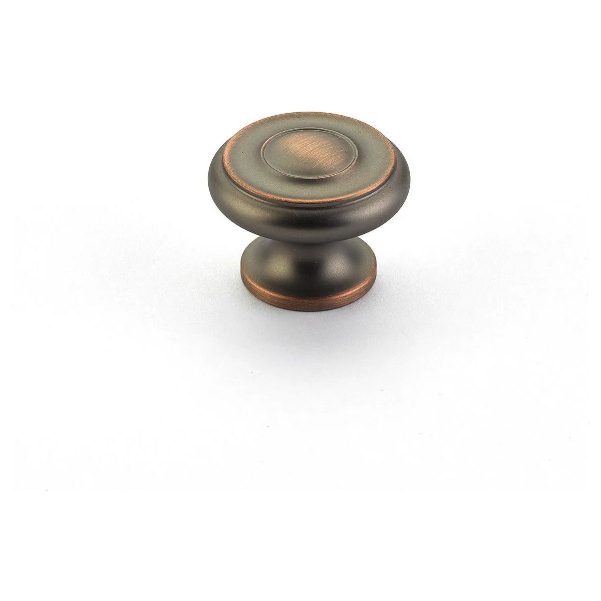 Schaub - Colonial Round Knob - 704-AUB | Montreal Lighting & Hardware