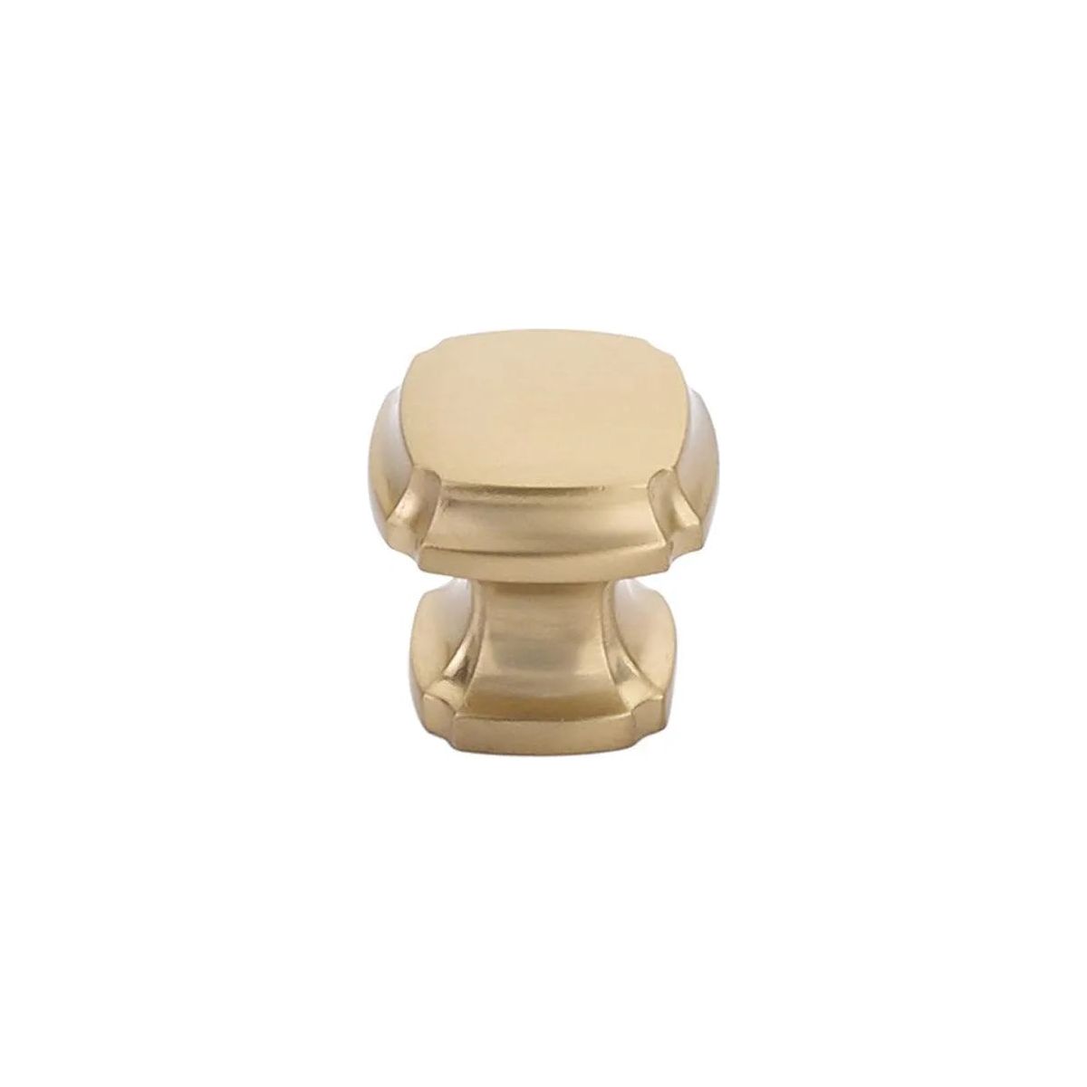 Schaub - Empire Square Knob - 882-SSB | Montreal Lighting & Hardware