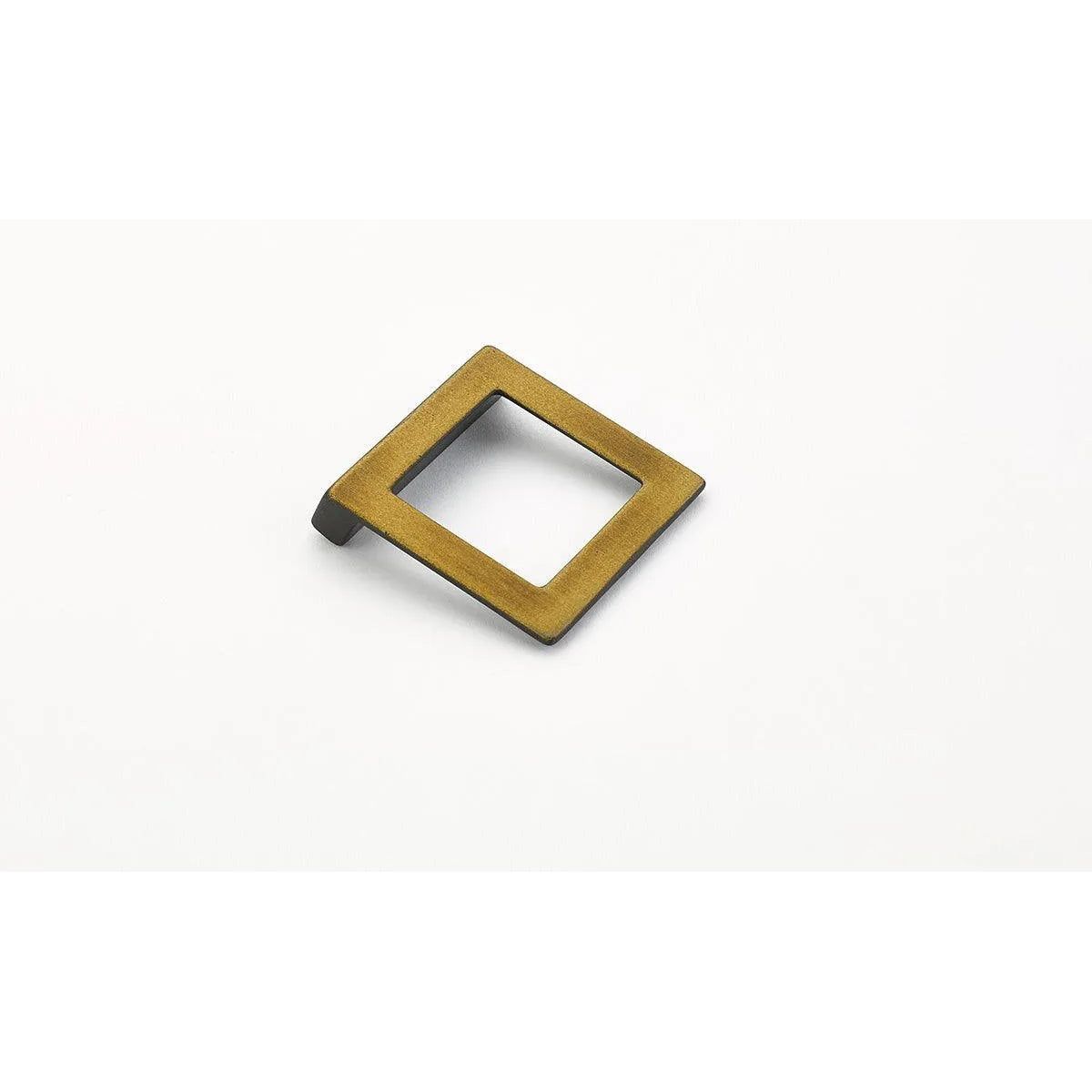 Schaub - Finestrino Angled Square Pull - 450-BRBZ | Montreal Lighting & Hardware