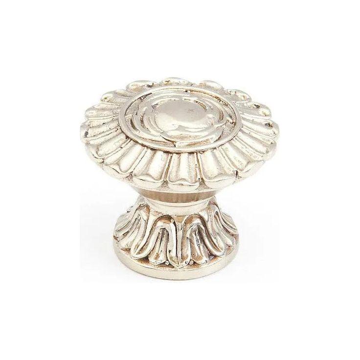 Schaub - French Court, Swans Round Knob - 936-WB | Montreal Lighting & Hardware