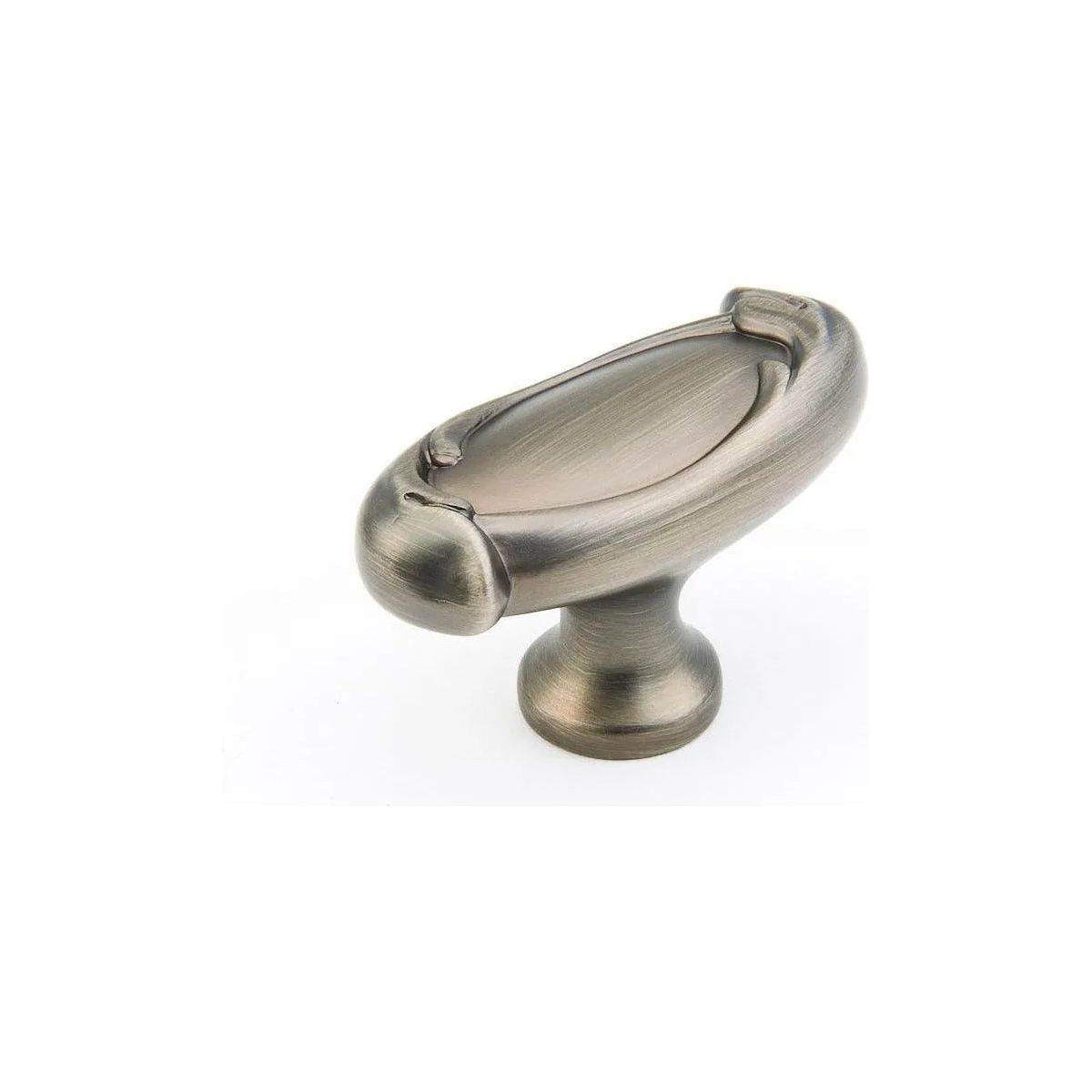 Schaub - French Farm Oval Knob - 261-AN | Montreal Lighting & Hardware