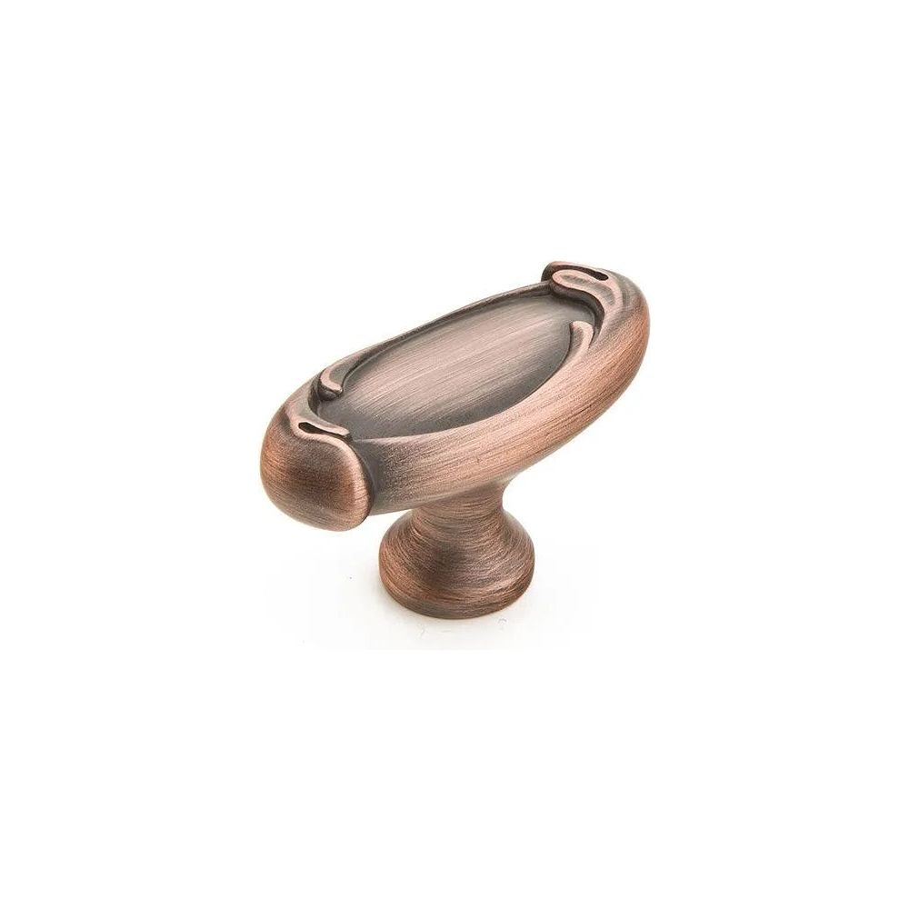 Schaub - French Farm Oval Knob - 261-EBZ | Montreal Lighting & Hardware