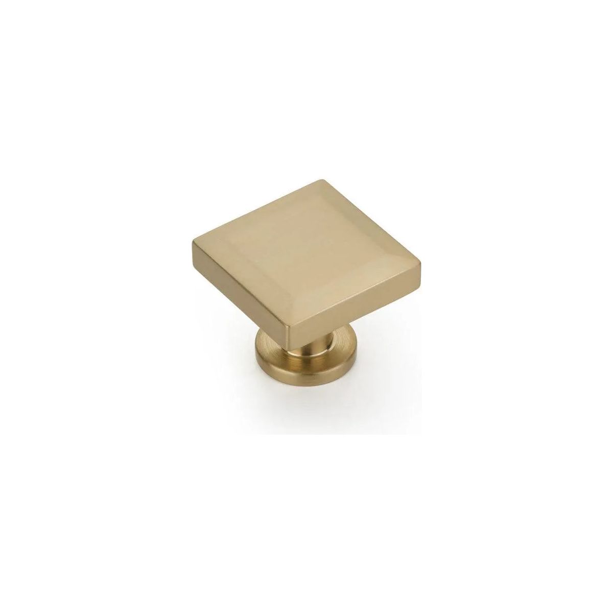 Schaub - Heathrow Square Knob - 551-SSB | Montreal Lighting & Hardware