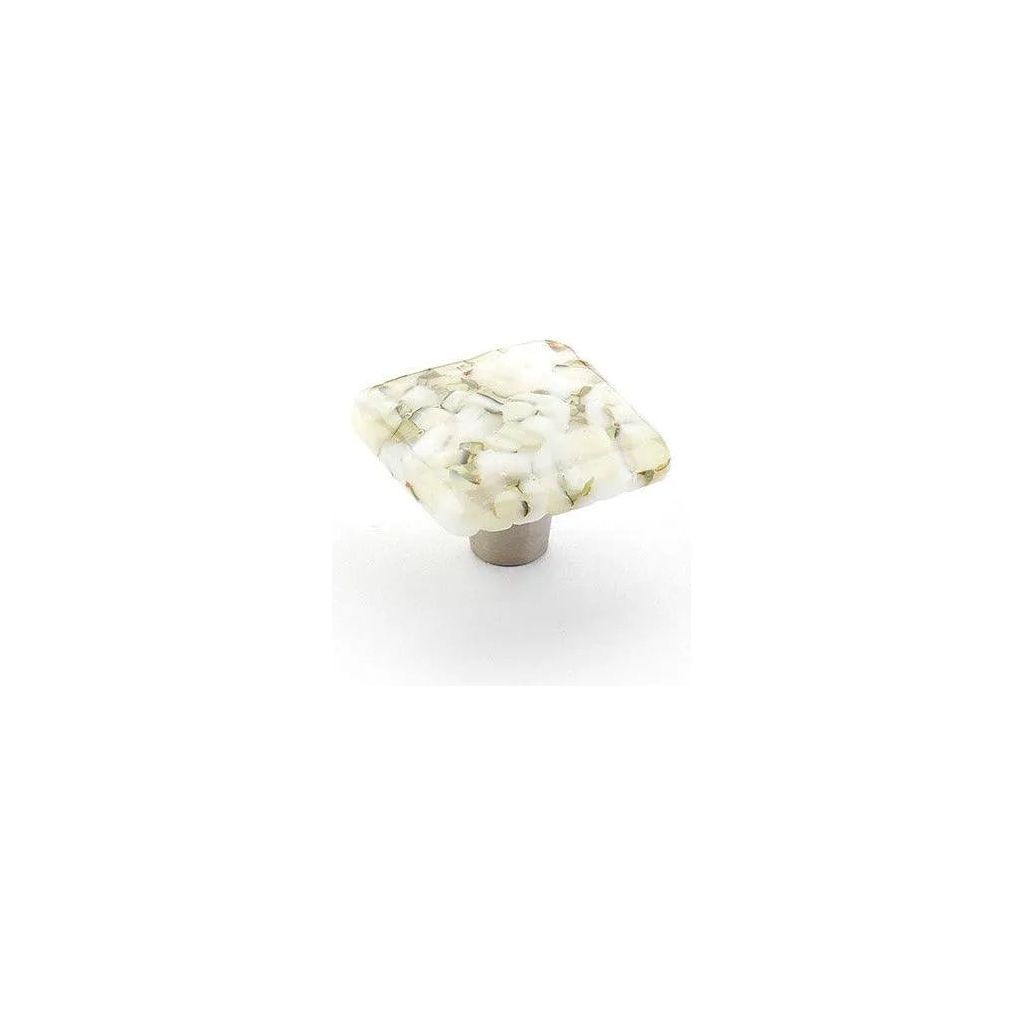 Schaub - Ice Square Knob - 34-WLP | Montreal Lighting & Hardware