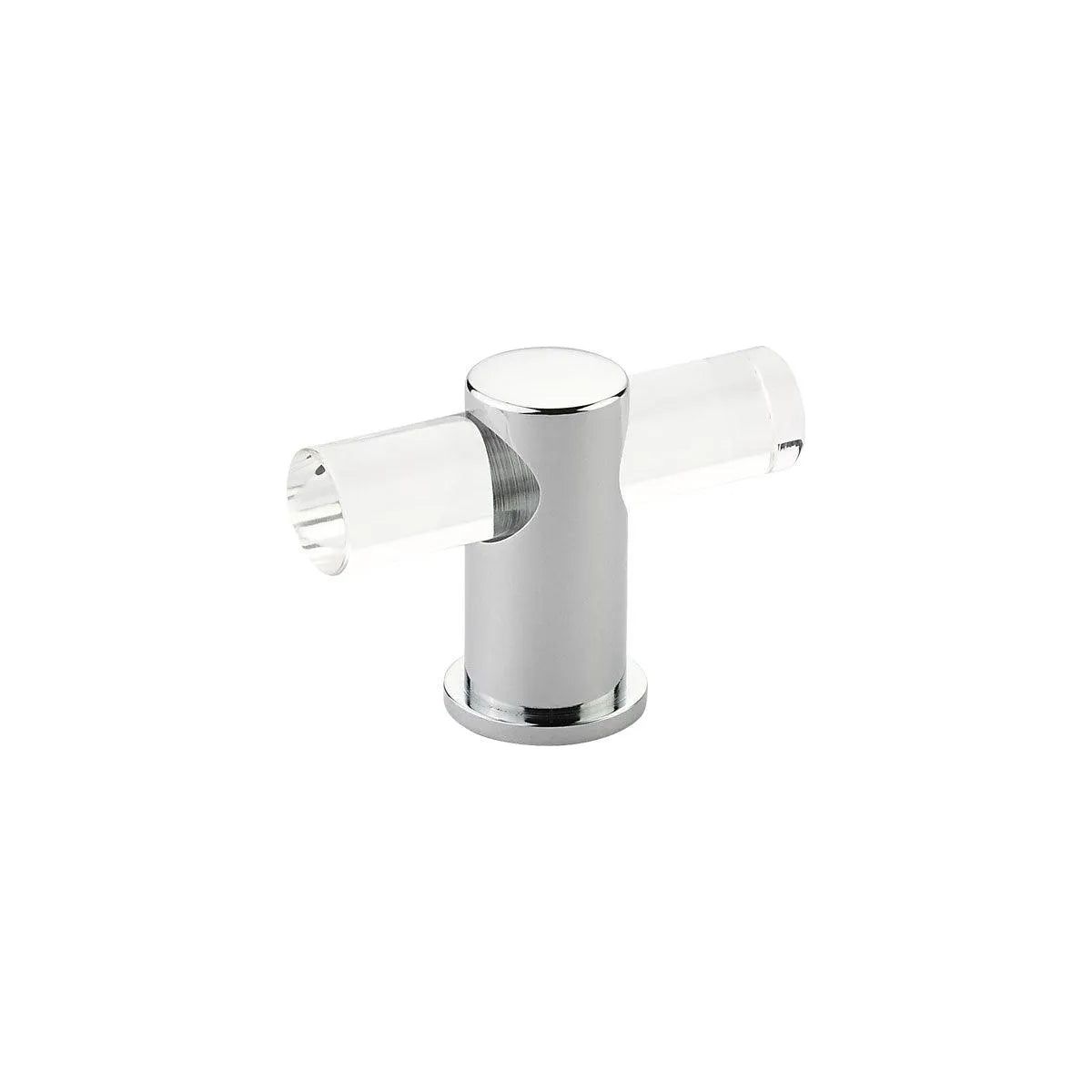 Schaub - Lumiere Adjustable Clear Acrylic T-Knob - 401-26 | Montreal Lighting & Hardware