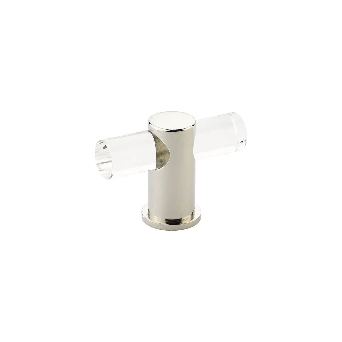 Schaub - Lumiere Adjustable Clear Acrylic T-Knob - 401-PN | Montreal Lighting & Hardware