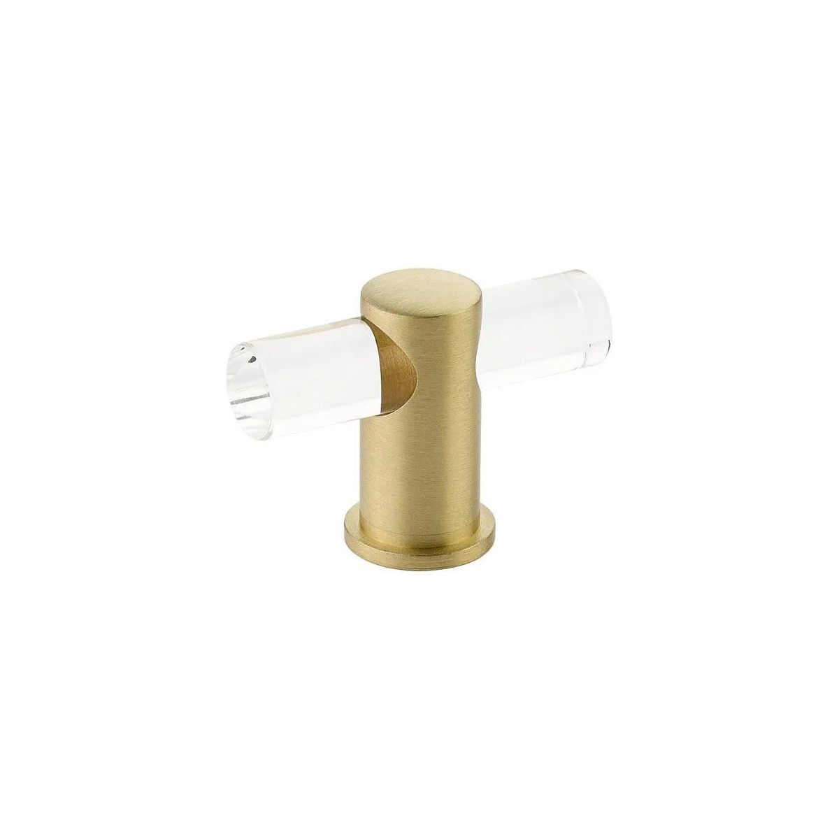 Schaub - Lumiere Adjustable Clear Acrylic T-Knob - 401-SB | Montreal Lighting & Hardware