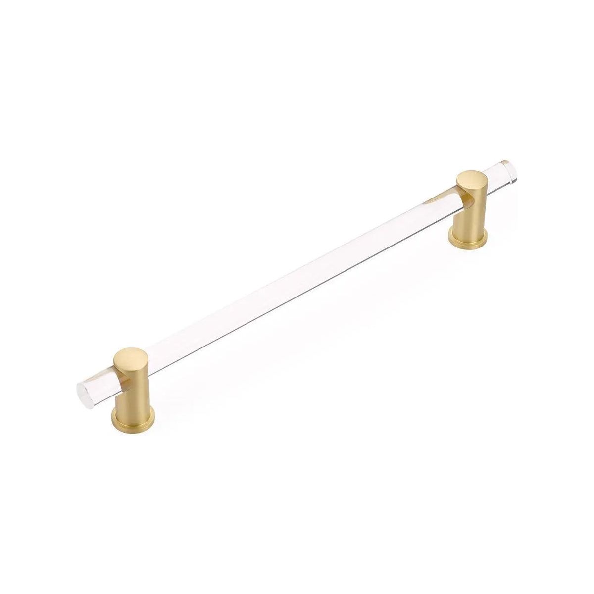 Schaub - Lumiere Non-Adjustable Clear Acrylic Appliance Pull - 402-SB | Montreal Lighting & Hardware