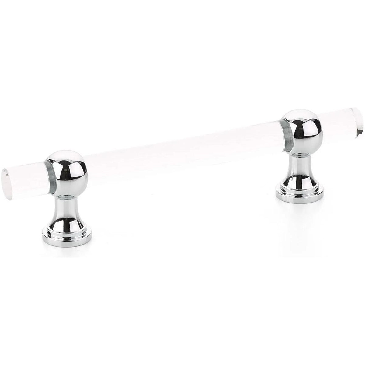 Schaub - Lumiere Transitional Adjustable Clear Acrylic Pull - 414-26 | Montreal Lighting & Hardware