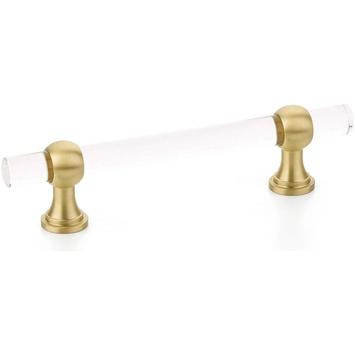 Schaub - Lumiere Transitional Adjustable Clear Acrylic Pull - 414-SB | Montreal Lighting & Hardware