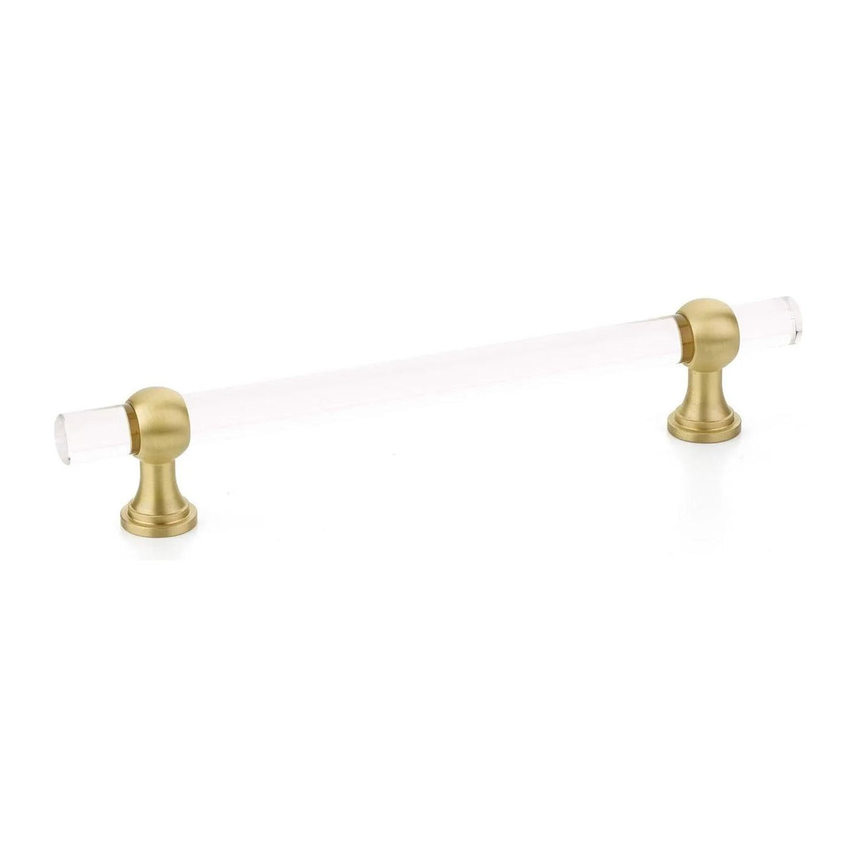 Schaub - Lumiere Transitional Adjustable Clear Acrylic Pull - 416-SB | Montreal Lighting & Hardware